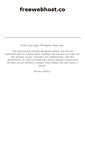 Mobile Screenshot of freewebhost.co